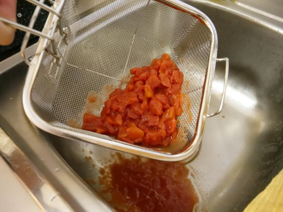 토마토소스를 곁들인 파르메산 치즈 크래커 조리 과정 4-2