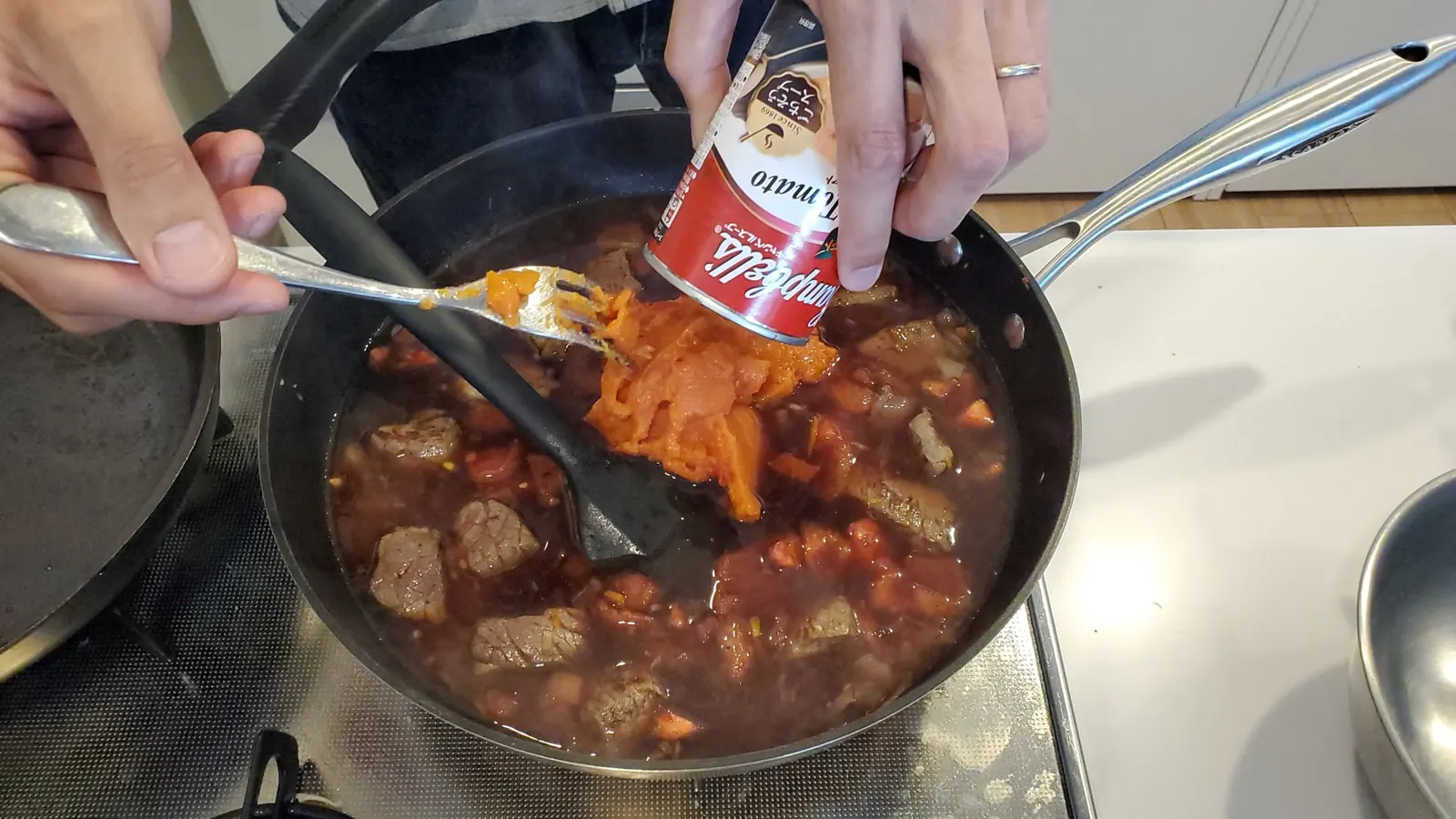 레드와인 토마토 크림 비프 스튜 조리 과정 9-2